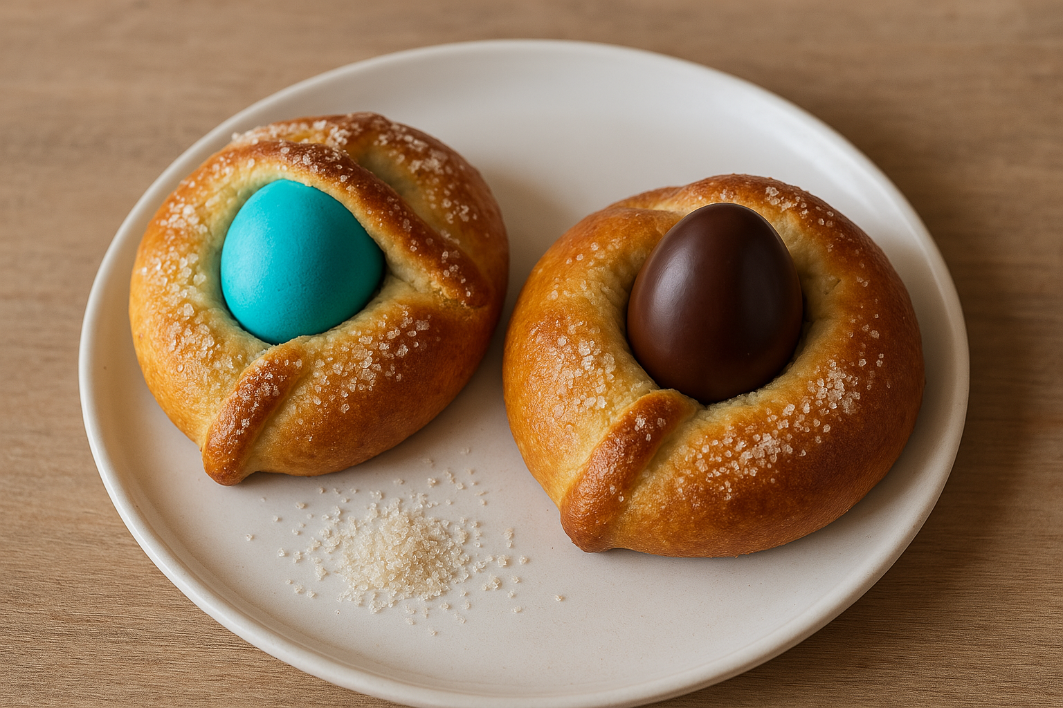 Típica y deliciosa receta de la Mona de Pascua 2 Monas de pascua