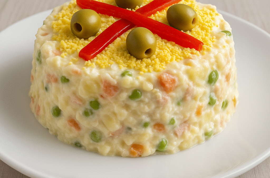 Receta de la Ensaladilla Rusa, Tradicional y muy fácil de hacer