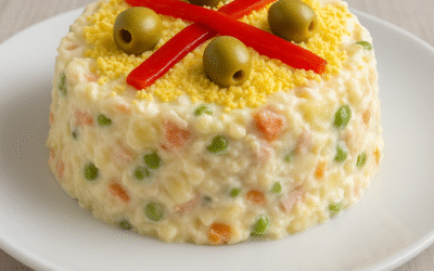 Receta de la Ensaladilla Rusa, Tradicional y muy fácil de hacer