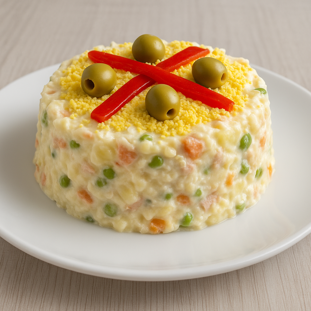 Receta de la Ensaladilla Rusa, Tradicional y muy fácil de hacer 2 Receta de la Ensaladilla Rusa