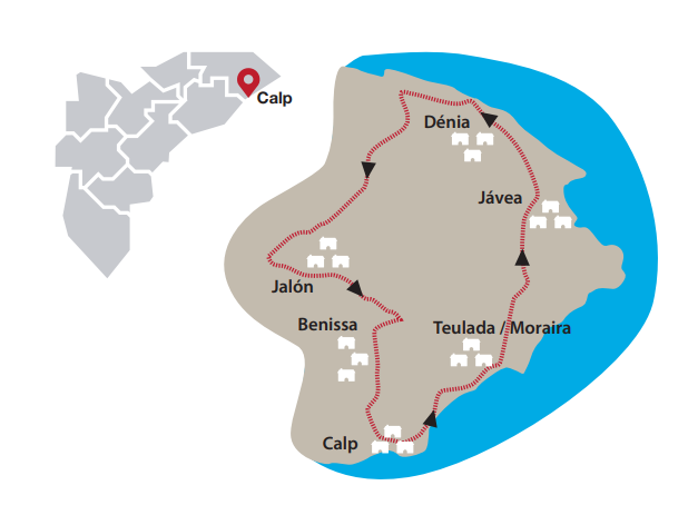 El paraíso ciclista: Las mejores rutas de la Costa Blanca 2 Ruta Calp Norte