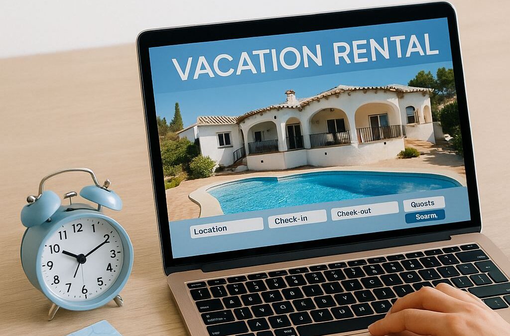 Cómo reservar tu alquiler vacacional con antelación