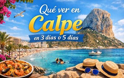 Qué ver en Calpe en 3 días o 5 días