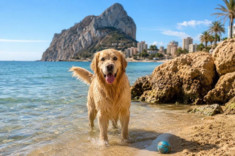 Guía de playas para perros en Calpe y la Costa Blanca
