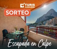 Sorteo de una escapada de fin de semana en Calpe 2026 1 Sorteo de una escapada de fin de semana en Calpe 2026 1