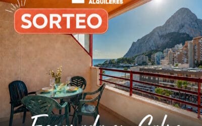 Sorteo de una escapada de fin de semana en Calpe 2026