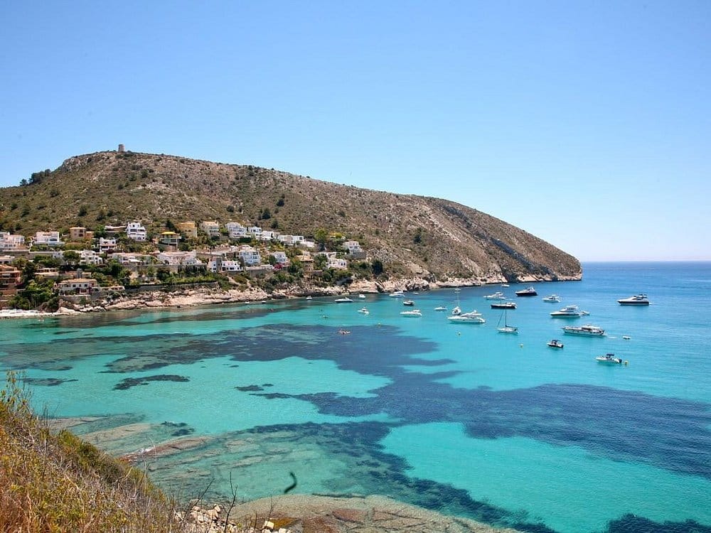Moraira y la Playa del Portet - playa